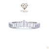 Baguette Cut Lab Diamond Eternity Band - Cheriva Jewels