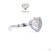 Unique Engagement Ring in Heart Shape. - Cheriva Jewels