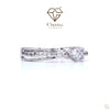 Vintage Engagement Ring With Round Cut Lab Diamond - Cheriva Jewels