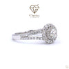 Vintage Style Round Lab Diamond Engagement Ring - Cheriva Jewels