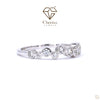 Vintage Victorian Two Row Diamond Engagement Ring - Cheriva Jewels