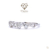 Vintage Victorian Two Row Diamond Engagement Ring - Cheriva Jewels