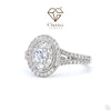 Round Cut Lab Diamond Vintage Engagement Ring - Cheriva Jewels