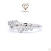 Unique Round Cut 3 Lab Grown Diamond Engagement Ring - Cheriva Jewels