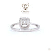 Baguette And Round Cut Diamond Engagement Ring - Cheriva Jewels