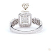 Vintage Style Round Cut Lab Diamond Engagement Ring - Cheriva Jewels