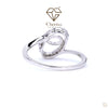 Vintage Style Round Cut Lab Diamond Promise Ring - Cheriva Jewels