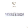 Round Cut Lab Diamond Eternity Engagement Ring - Cheriva Jewels