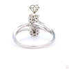 Flower Shaped Lab Diamond Engagement Ring - Cheriva Jewels