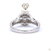 Vintage Style Round Lab Diamond Engagement Ring - Cheriva Jewels