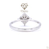 Round Cut Lab Diamond Square Engagement Ring - Cheriva Jewels