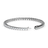 lab grown Diamond bracelet on a white background