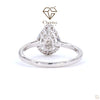 Halo Engagement Ring With Round Cut Lab Grown Diamond - Cheriva Jewels