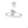 Diamond ring with 'Cheriva Jewels' logo on a white background