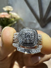 Vintage Style Bridal Set Engagement Ring - Cheriva Jewels