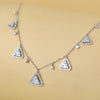 Baguette and Round Diamond luxury Necklace - Cheriva Jewels