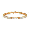 gold bracelet adorned with sparkling diamonds for an elegant, everyday look