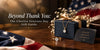 Cheriva Jewels Veterans Day gift guide featuring a diamond necklace, ring, gift box, American flag, and message honoring service and sacrifice.