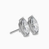 1 Carat Marquise Lab Daimond Solitaire Earring - Cheriva Jewels