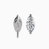 1 Carat Marquise Lab Daimond Solitaire Earring - Cheriva Jewels