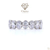 Oval Cut Diamond Bezel Set Engagement Ring