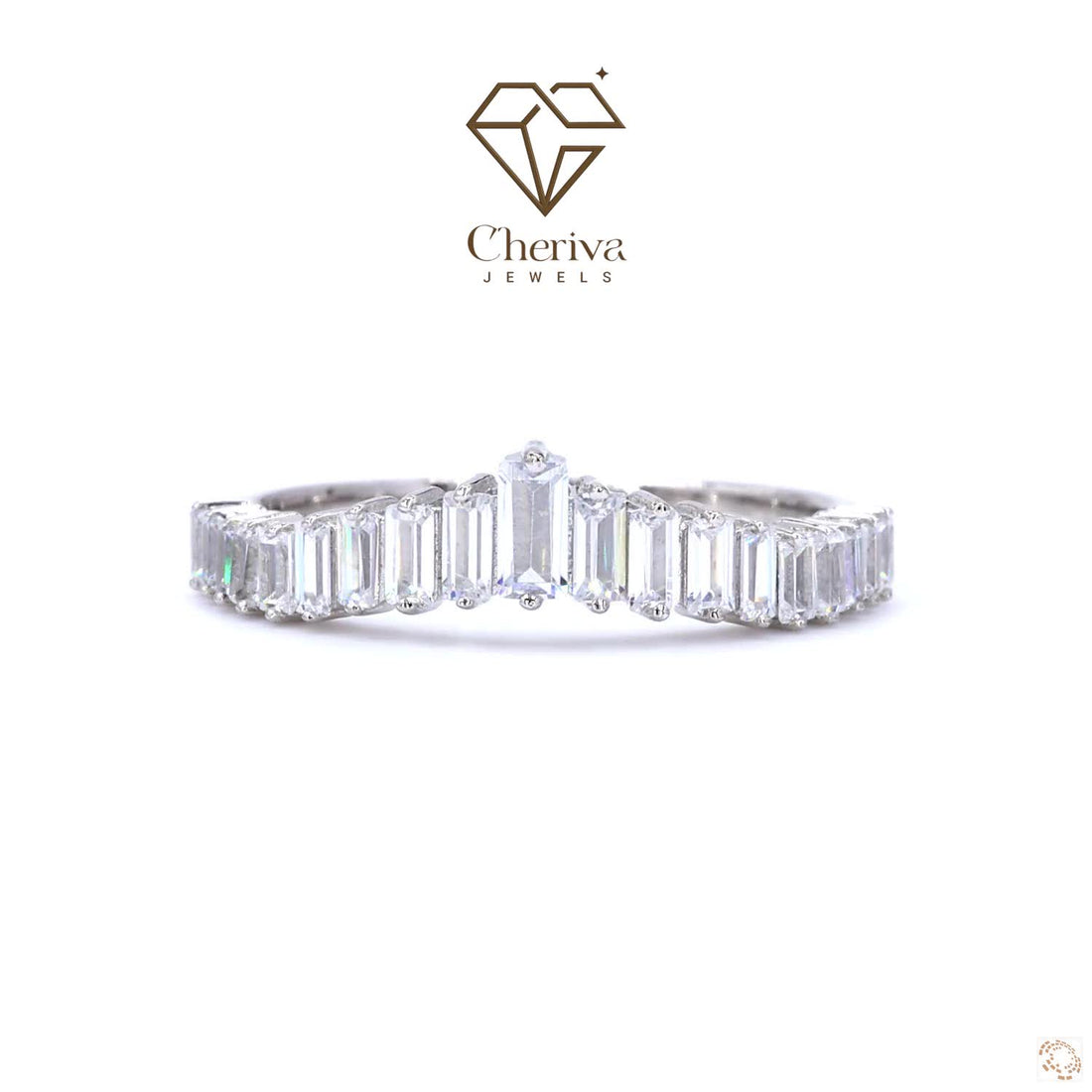 Baguette Cut Lab Diamond Eternity Band