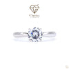 1 Carat Round Cut Diamond Solitaire Promise Ring