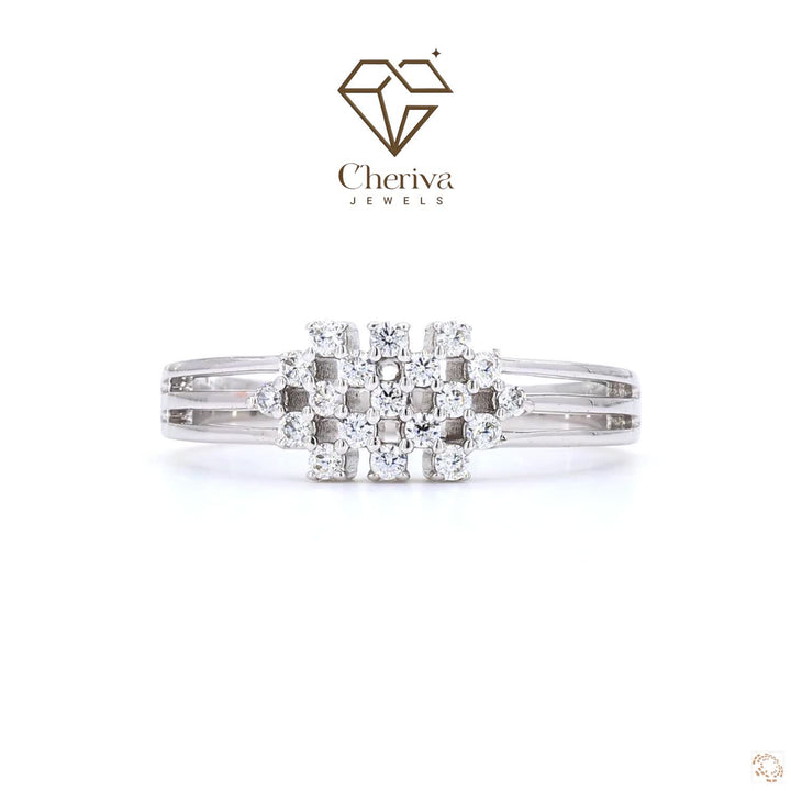 Round Diamond Double Halo Engagement Ring