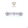 Vintage Engagement Ring With Round Cut Lab Diamond