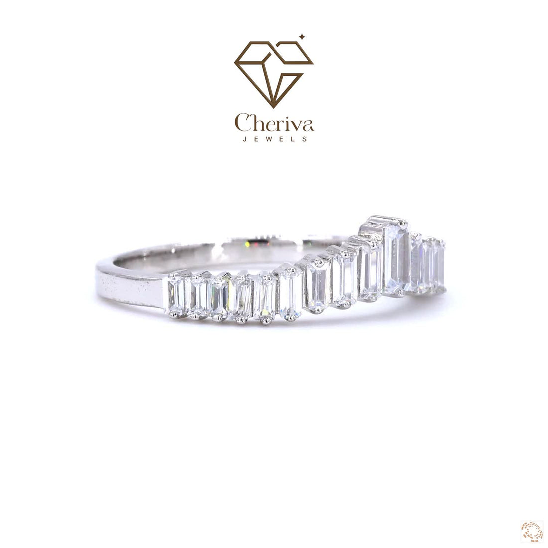 Baguette Cut Lab Diamond Eternity Band