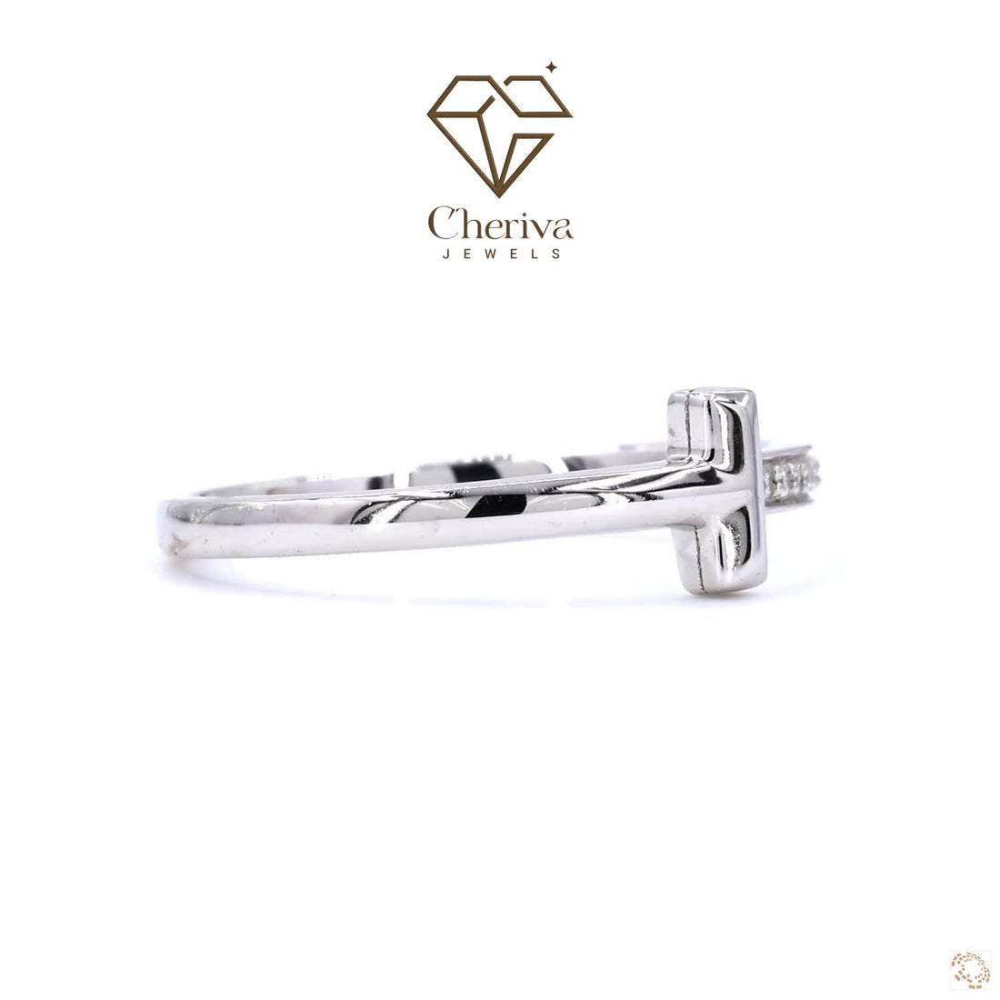 Round Cut Lab Diamond Delicate Engagement Ring