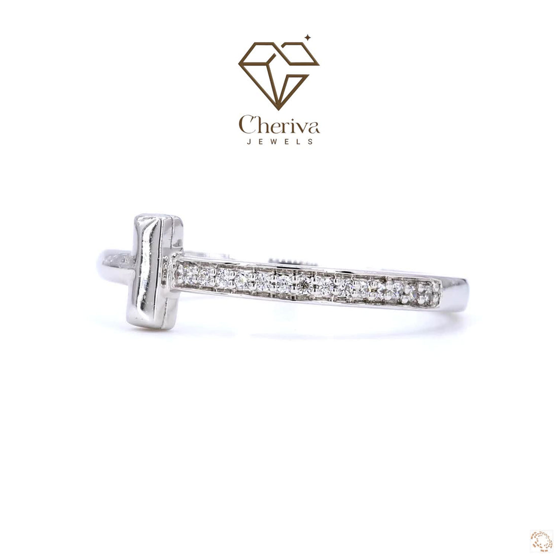 Round Cut Lab Diamond Delicate Engagement Ring