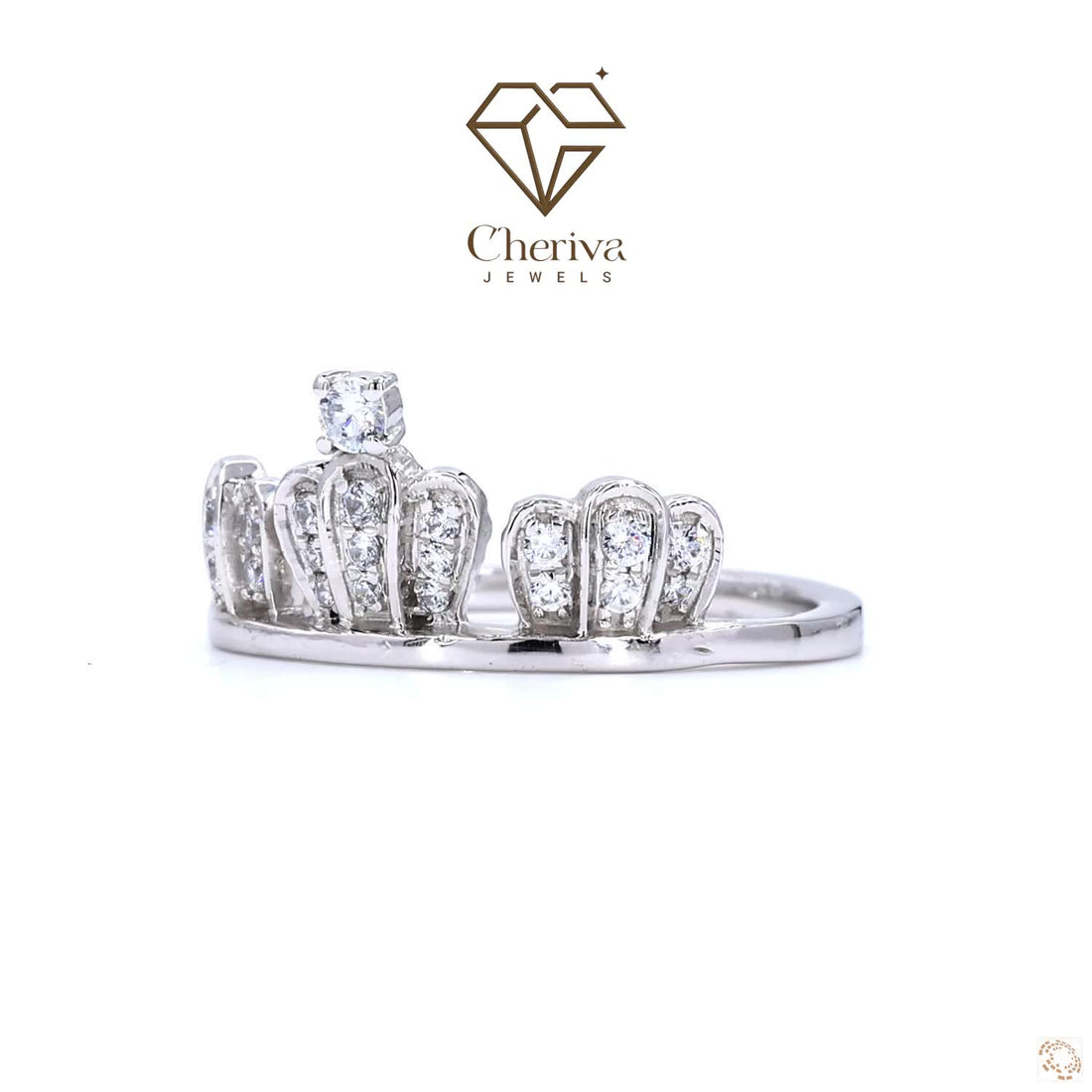 Chain Link Style Mariner Lab Diamond Ring