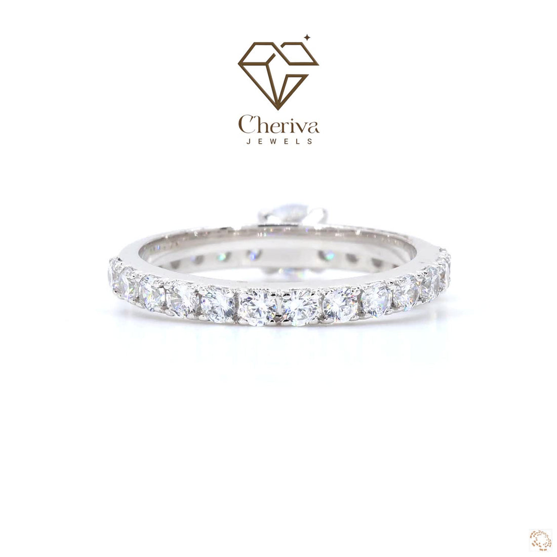 Round Cut Diamond Bridal Set Engagement Ring