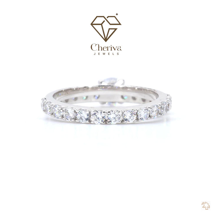 Round Cut Diamond Bridal Set Engagement Ring