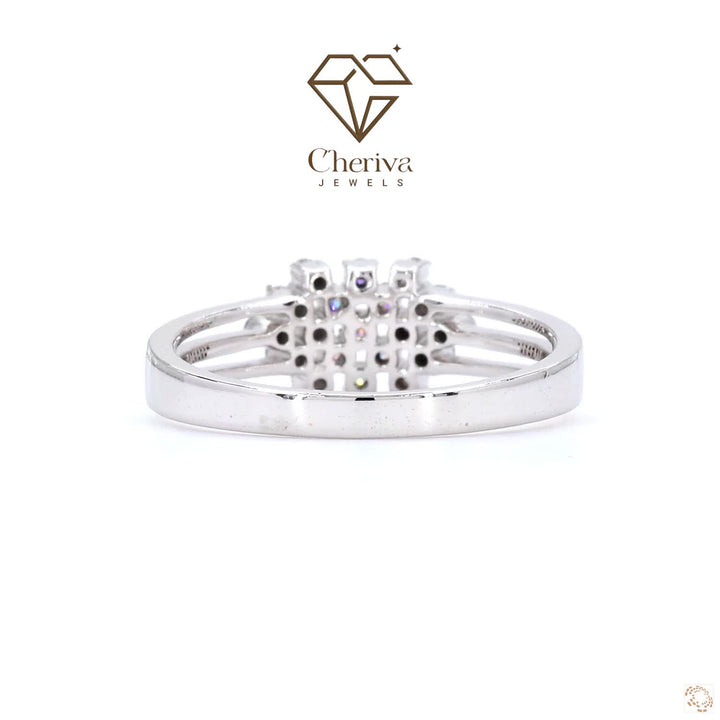 Round Diamond Double Halo Engagement Ring