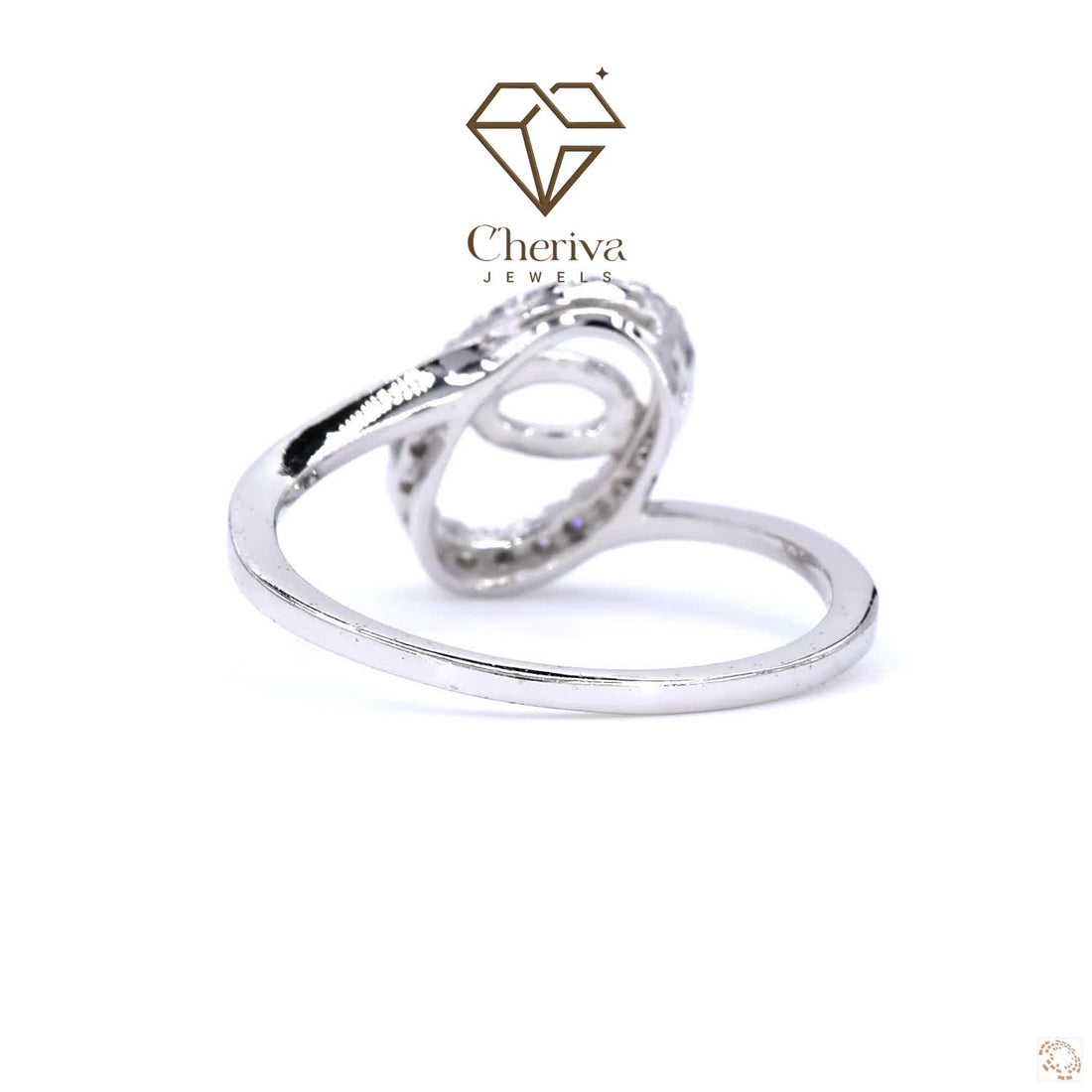 Vintage Style Round Cut Lab Diamond Promise Ring