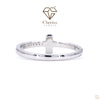 Round Cut Lab Diamond Delicate Engagement Ring - Cheriva Jewels