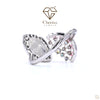 Toi Et Moi Pink Pear Shape lab Diamond Ring - Cheriva Jewels