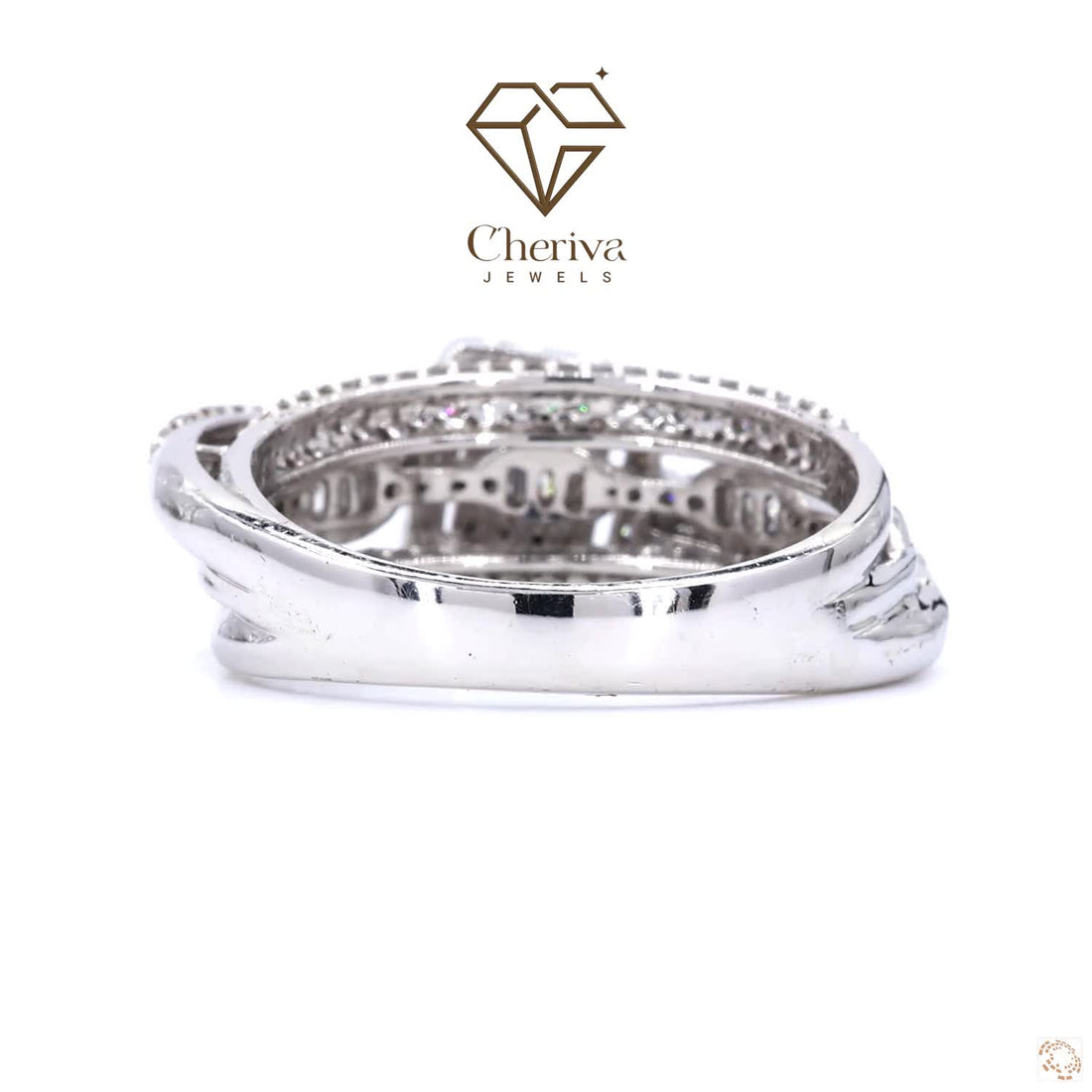 Luxury Round Cut Lab Diamond Engagement Ring