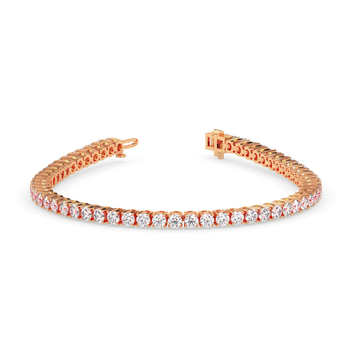3 Carat Round Diamond Tennis Bracelet
