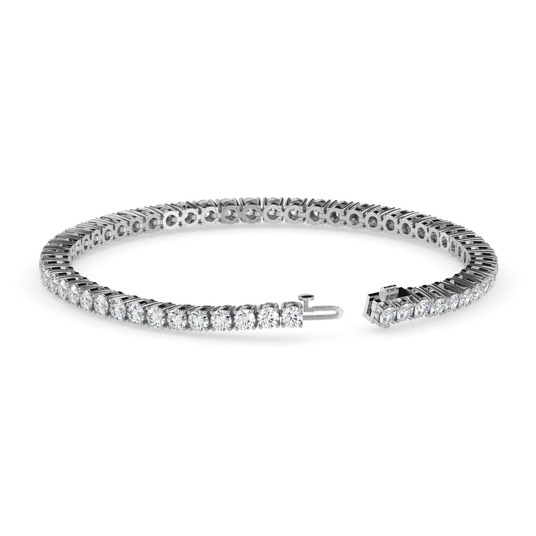 3 Carat Round Diamond Tennis Bracelet