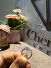 Antique Style Round Cut Lab Diamond Proposal Ring - Cheriva Jewels