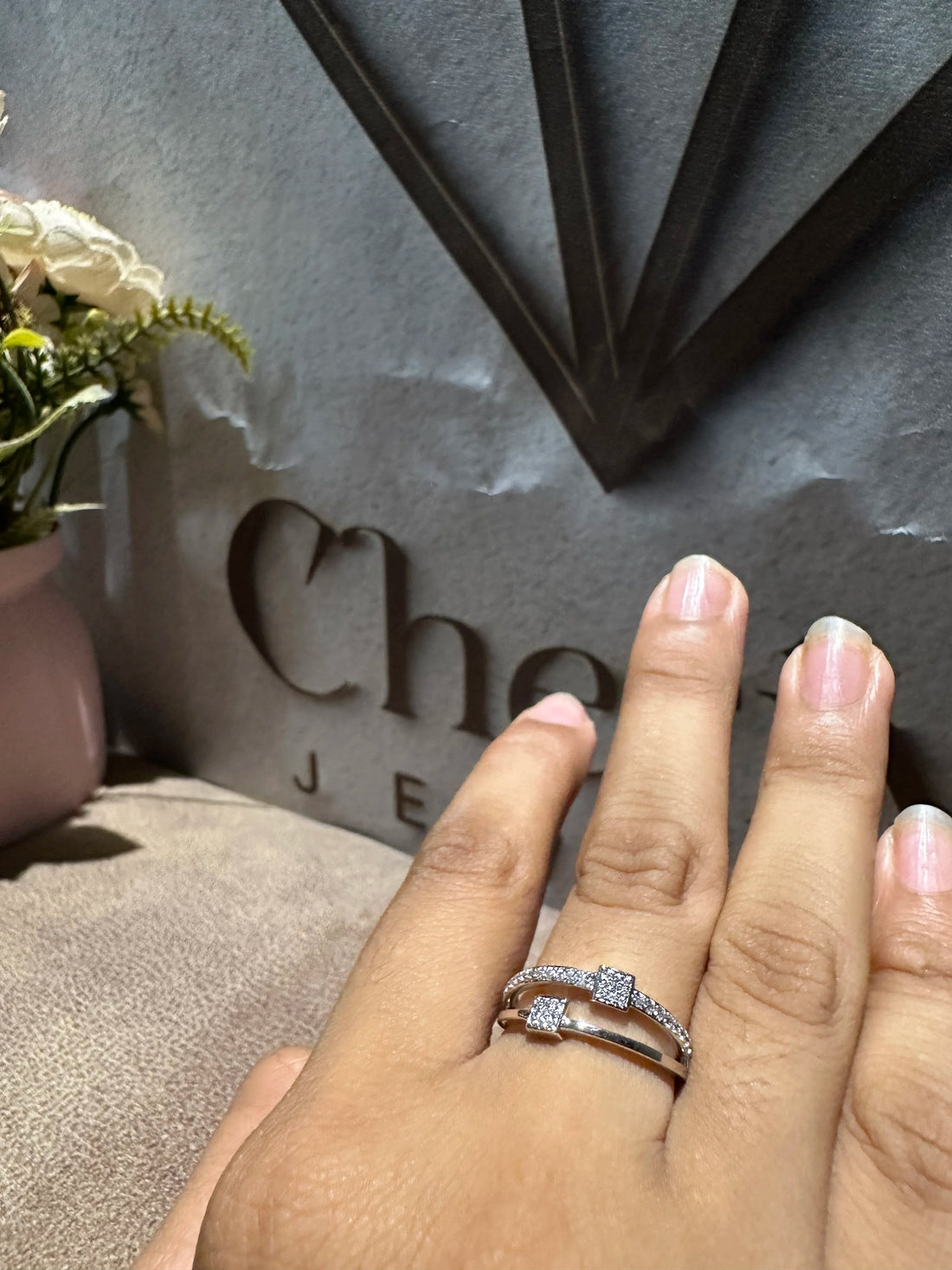 Lab Diamond Classic Tiny Engagement Ring