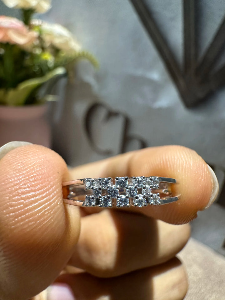 Round Cluster Halo Engagement Ring
