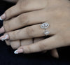 Round Cut Lab Diamonds Engagement Ring - Cheriva Jewels