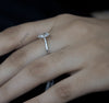 Marquise Cut Lab Diamond Halo Engagement Ring - Cheriva Jewels