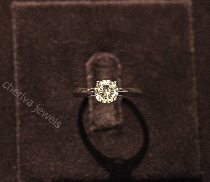 Moissanite Ring