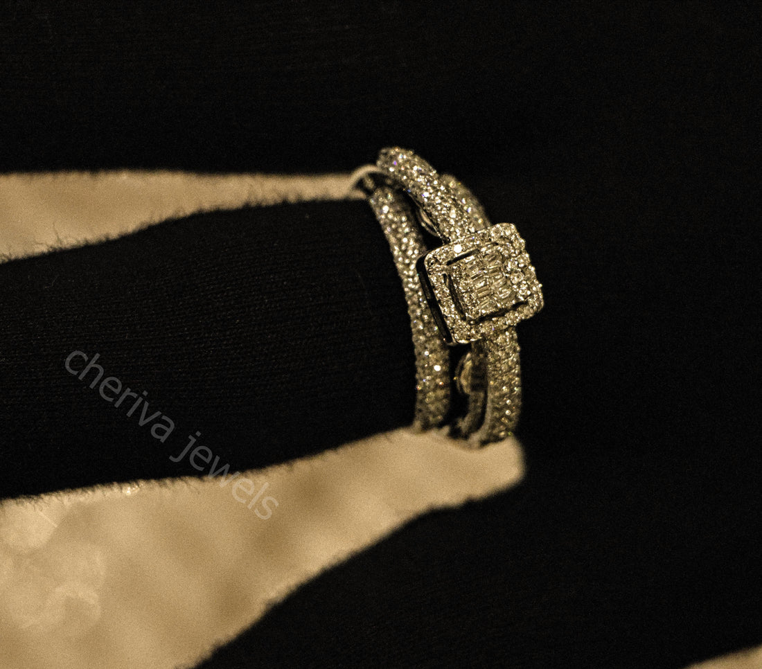 Luxury Round Cut Lab Diamond Engagement Ring