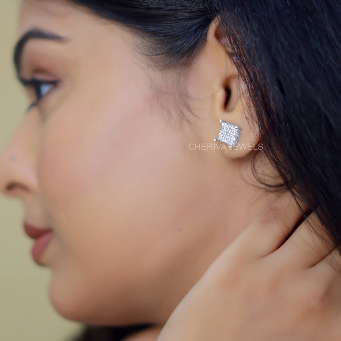 Cluster Round Cut Lab Diamond Classic Studs